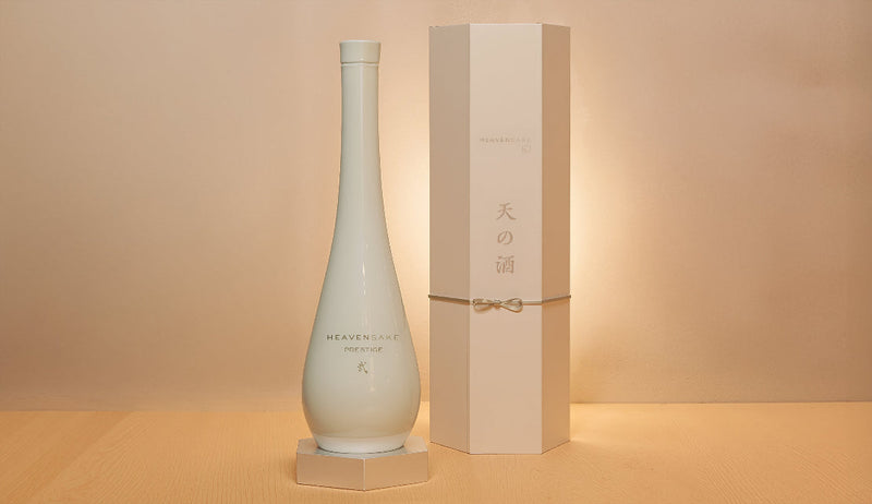 HEAVENSAKE luxury sake bottles as the perfect gift, elegant Japanese sake for gifting