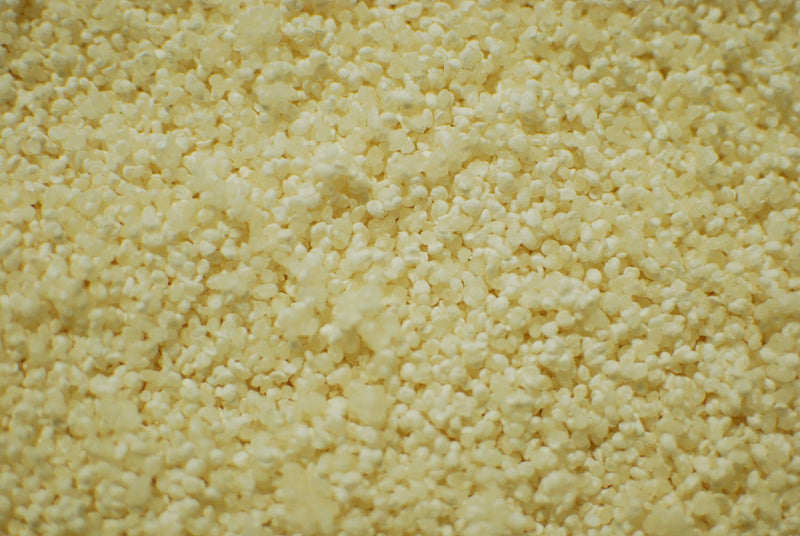 Sake rice, seen close up.
