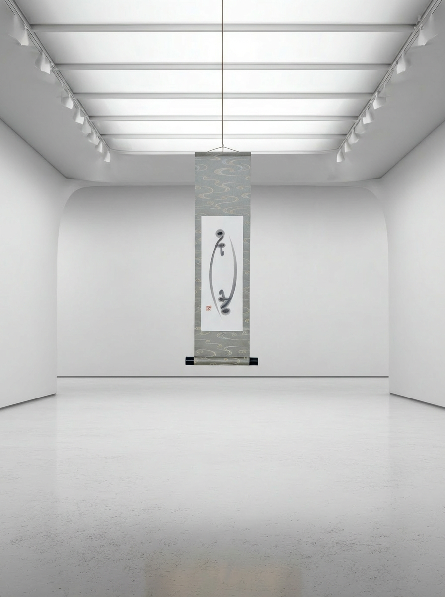 The scroll Heart to Heart created by the artist MAMIMOZI